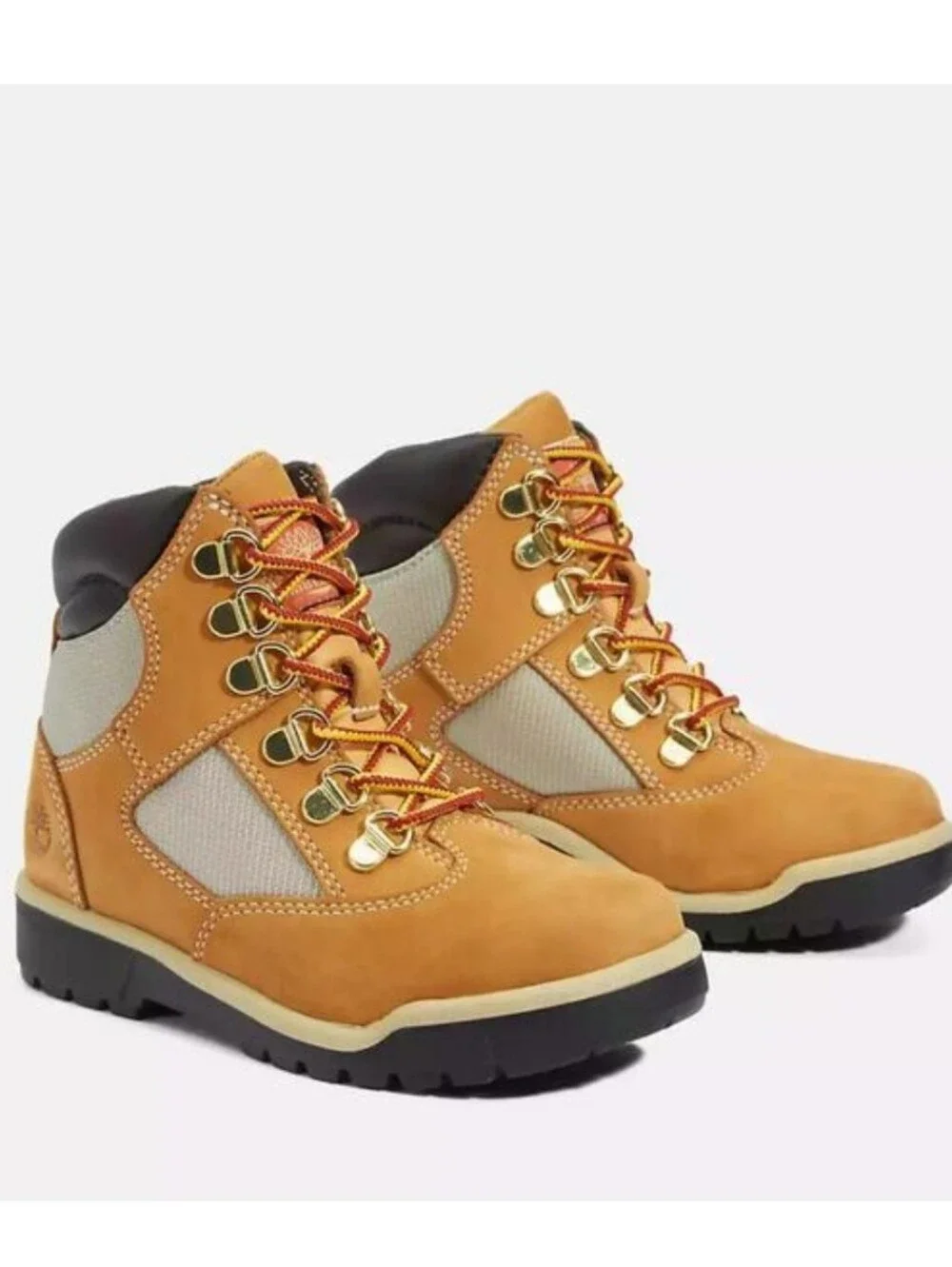 Timberland Field Boot 6 in Leather & Fabric - Wheat Nubuck